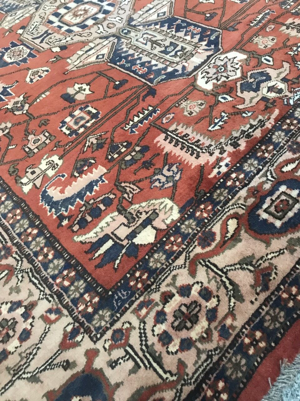 Afghan handmade rug 169x203 cm