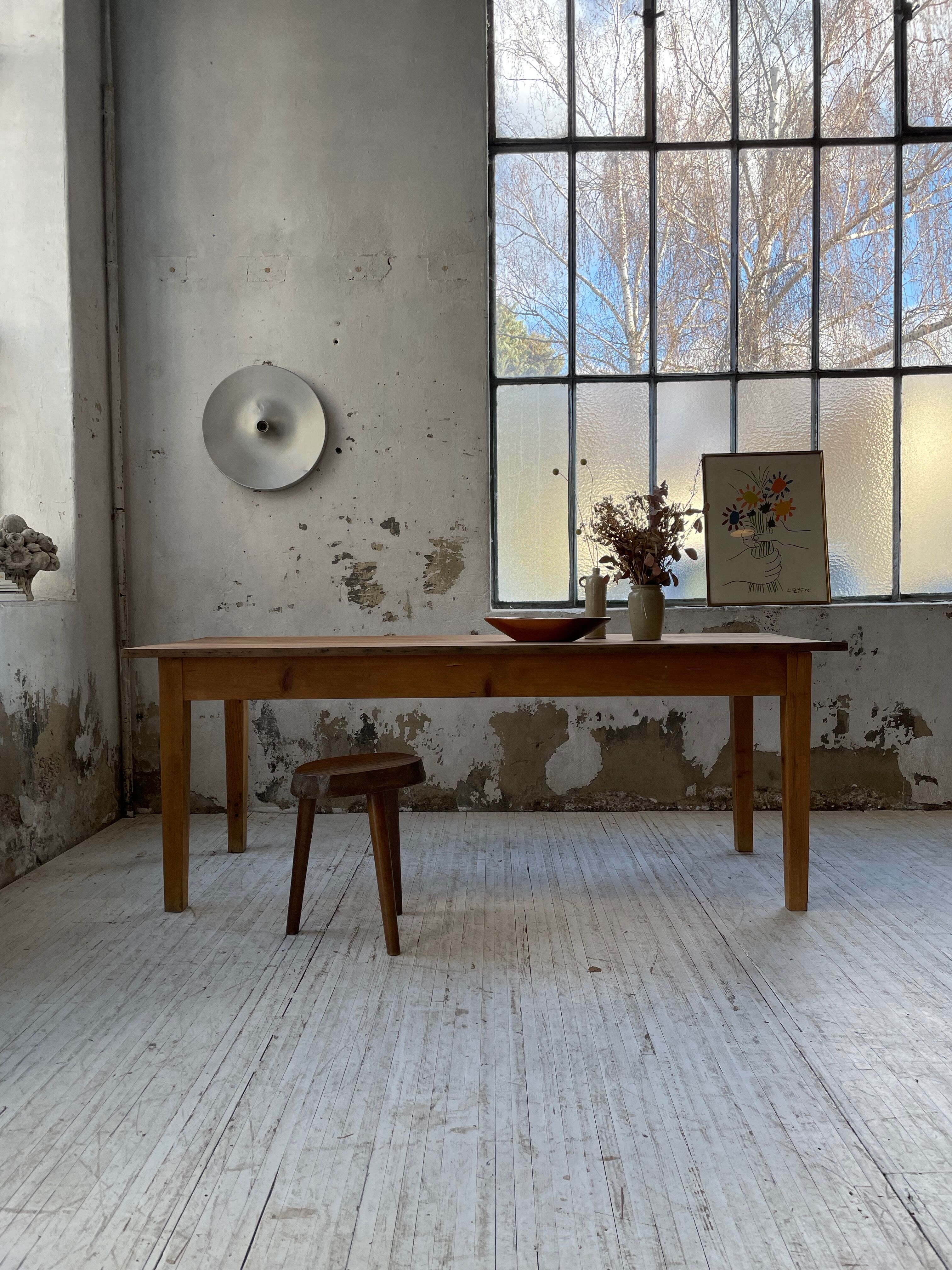 Farmhouse table 2m in pine