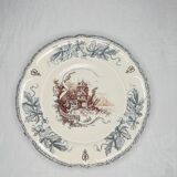 Series of 6 plates Choisy the King