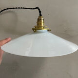 Old opaline pendant light