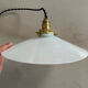 Old opaline pendant light