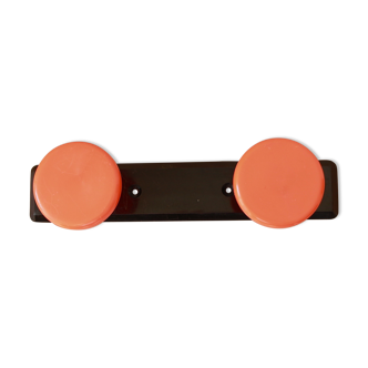 Coat rack patère orange