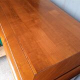 Louis Philippe cherry display case 140 cm