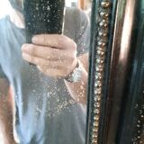 Louis Philippe black and gold mirror 99X72