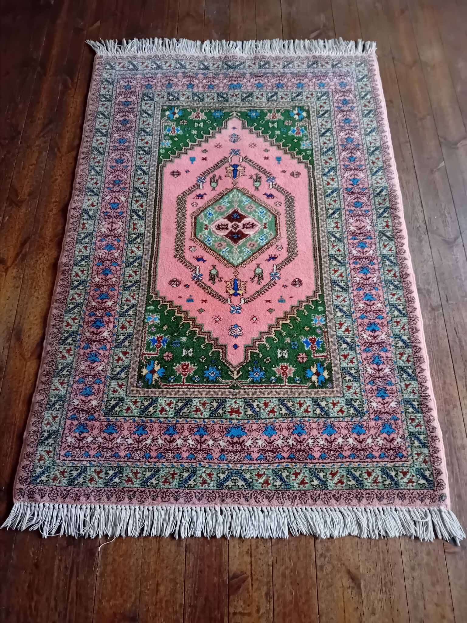 Handmade Berber rug Rabat 178x120cm