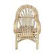 1960/70 vintage children's chair, rattan chair and wicker