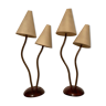 Pair of vintage lamps 90s