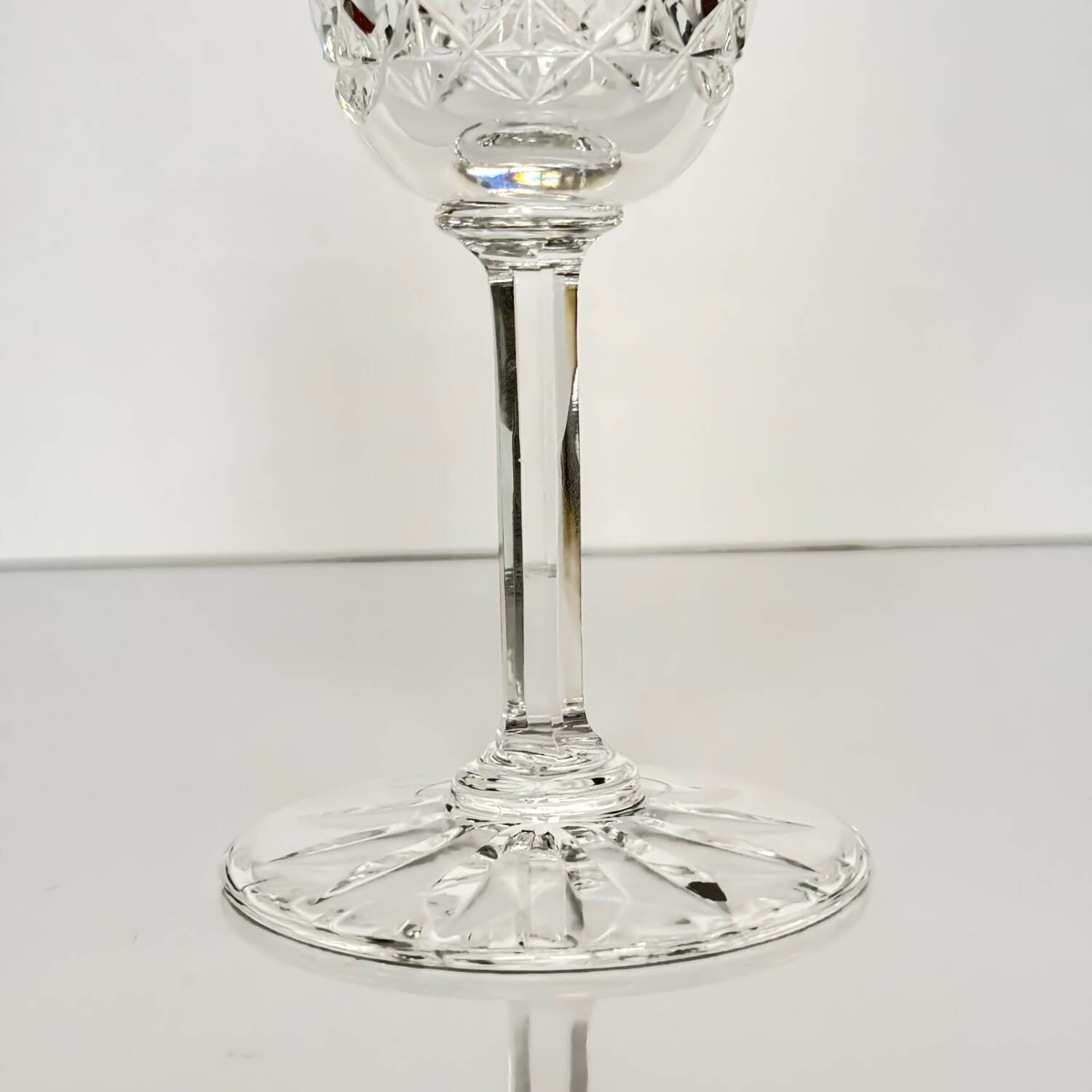 6 Saint-Louis crystal water glasses | Tarn model | 1960s