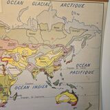 Old geography solar map 1960