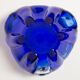 Mid-century blue Murano glass ashtray, Italy, 1970s