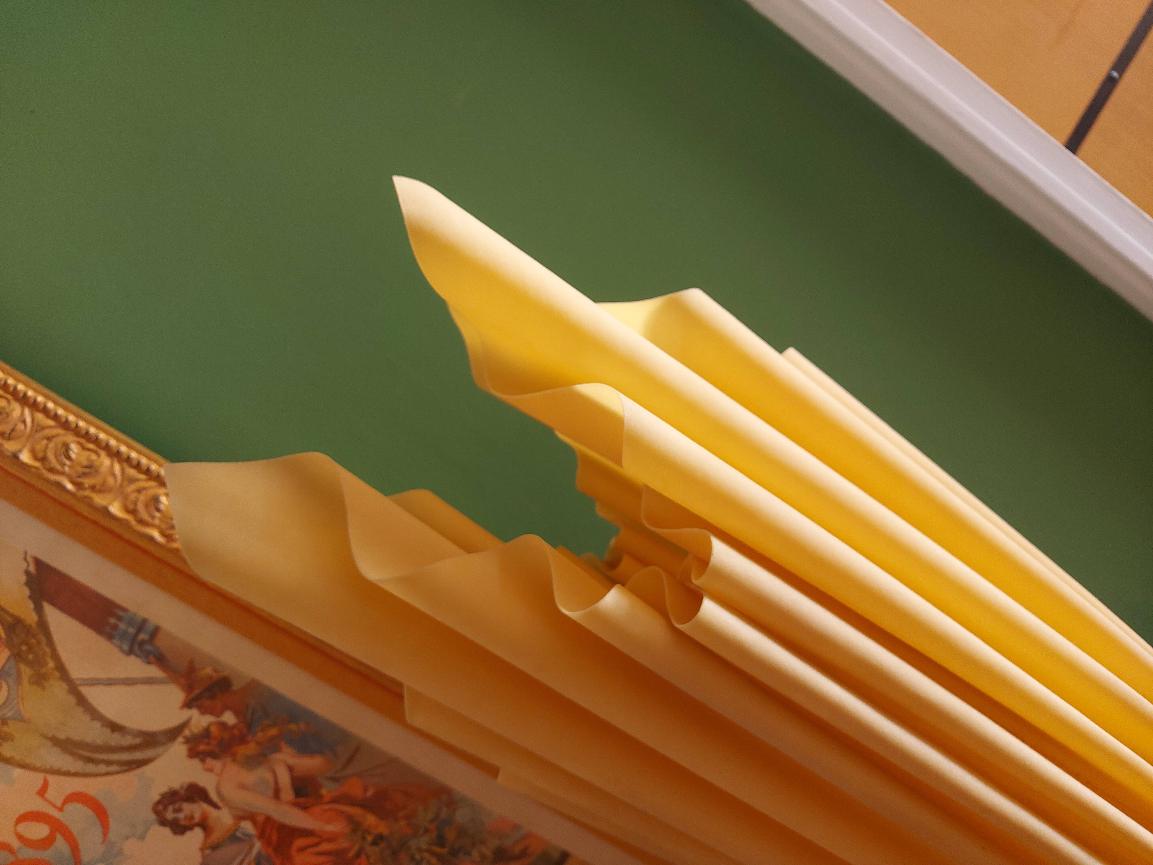 70's georgia jacob lamp, gold leaves