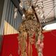 Bronze lustre and crystal 19th