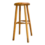VINTAGE Solid Wood High STOOL