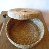 Corbeille en rotin
