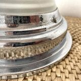 Holophane and chrome art deco ceiling light