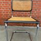 Set of 4 vintage chairs model Cesca B32 in black and chrome