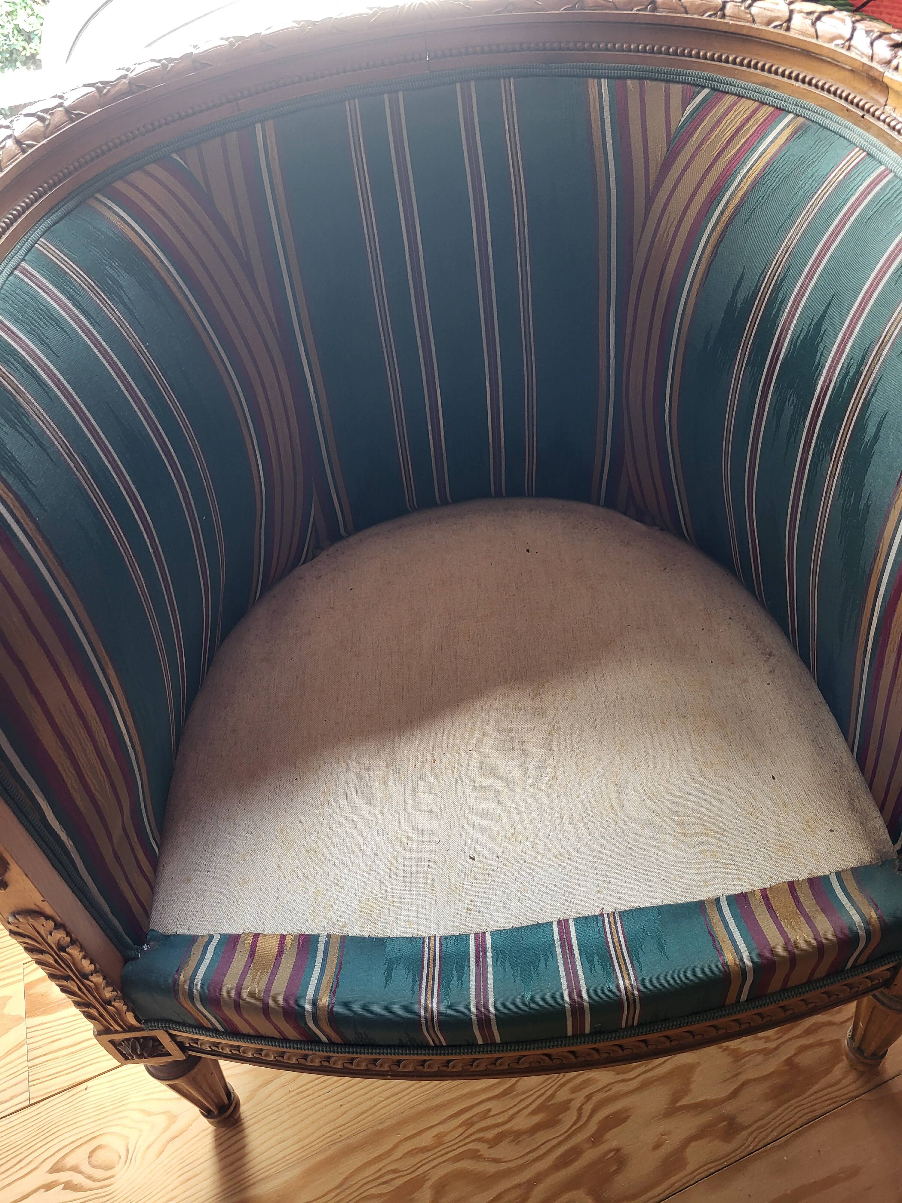 Louis XVI style armchair
