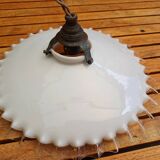 Art Deco opaline suspension