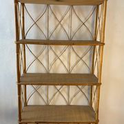 1960s Rattan Shelf France