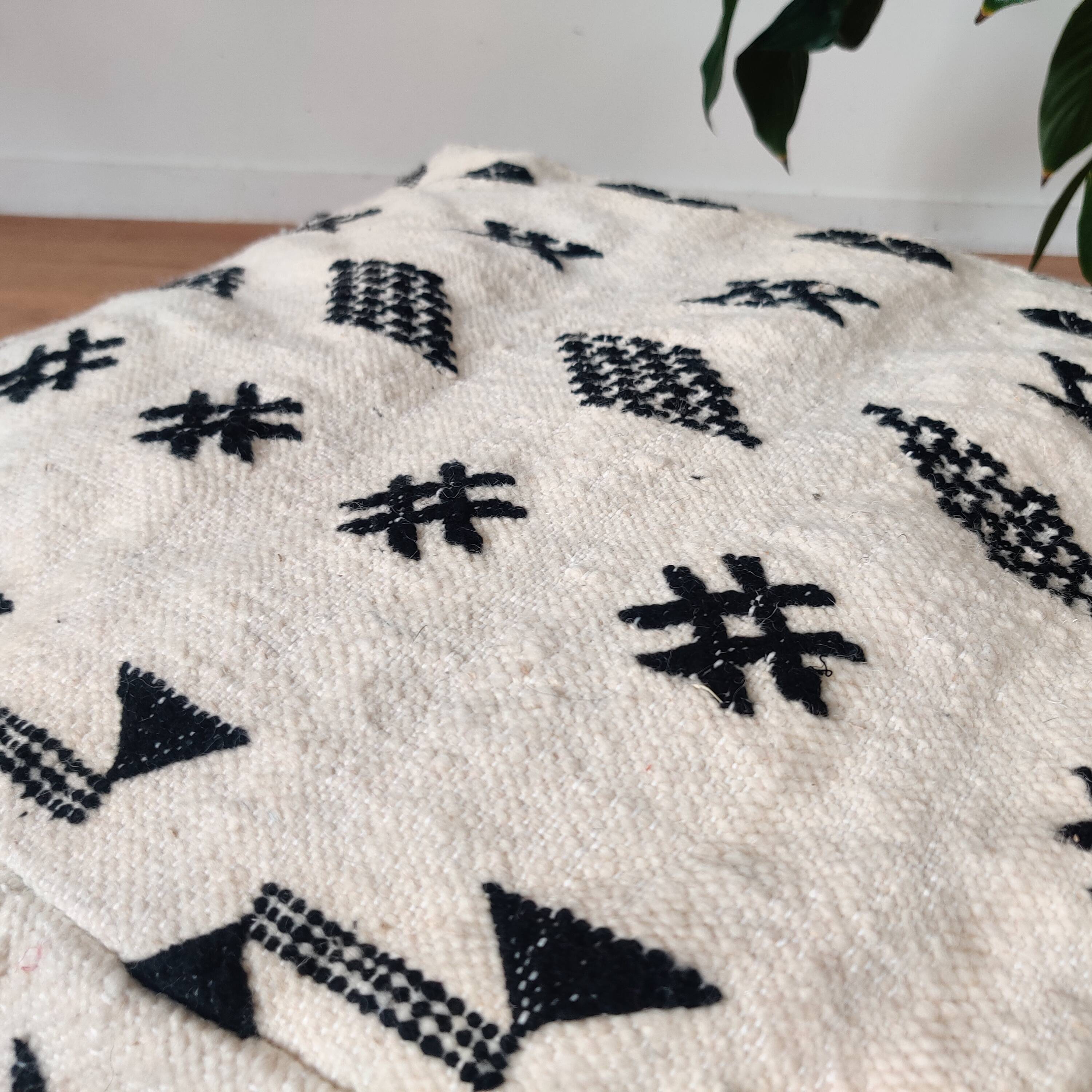 Ethnic Moroccan Berber pouf