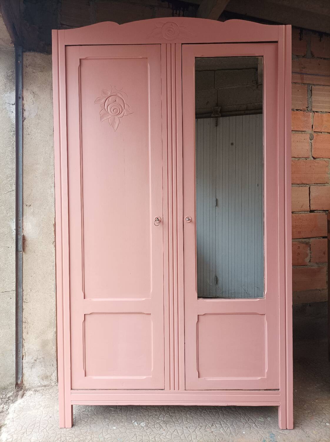 period Art Deco wardrobe