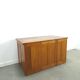 Old oak notary office with drawers, desk