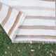 Vintage Turkish hallway rug 84x337 cm