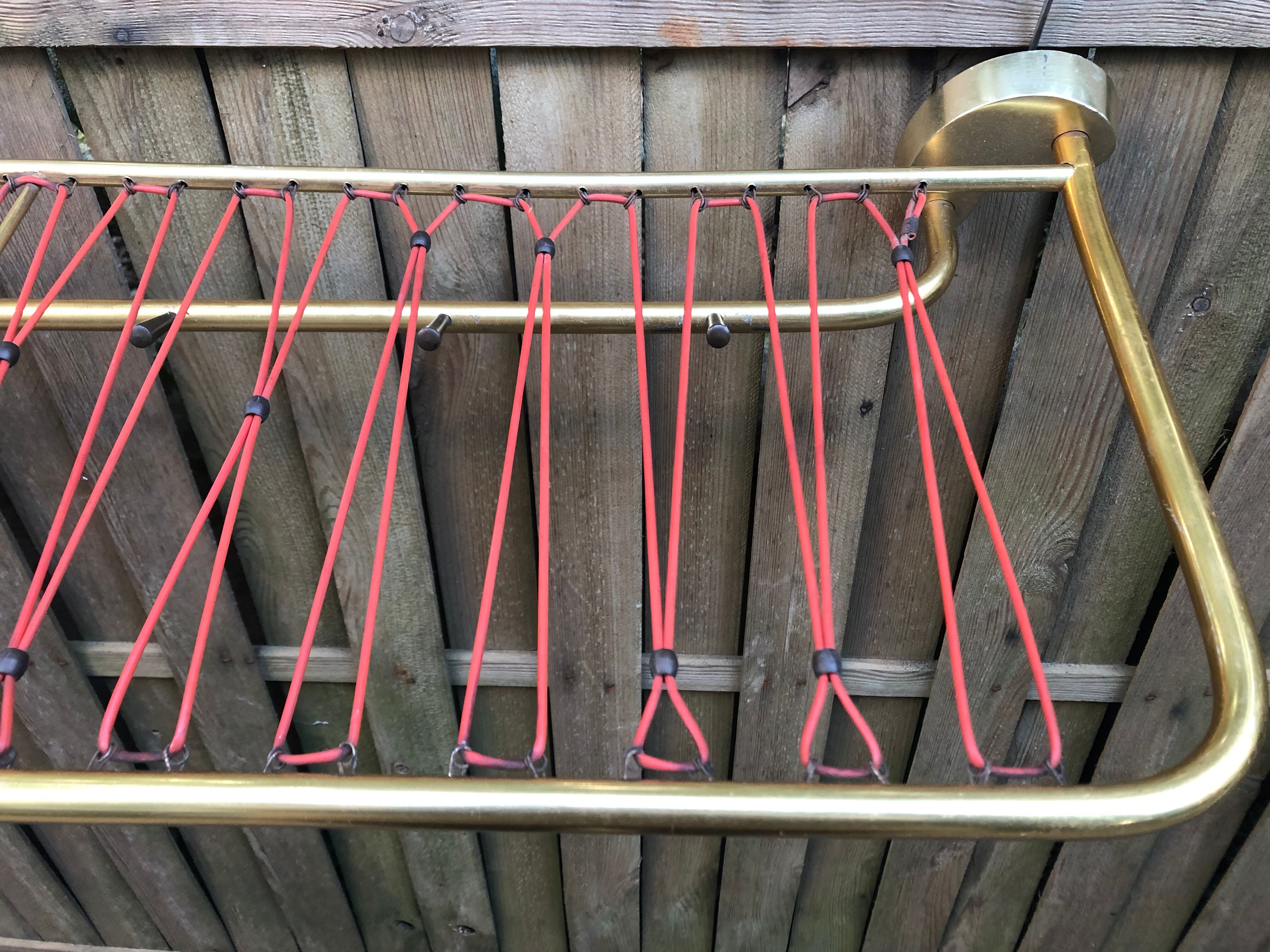Vintage SNCF 70s wall rack