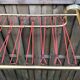 Vintage SNCF 70s wall rack