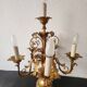 Antique gilded hand-forged hand-carved Florentine Louis XV, Italy