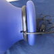 Blue lamp foot