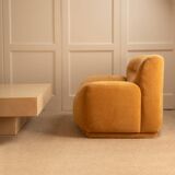 Pair of wavy armchairs - Italy 1970s