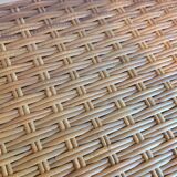 Rattan console / vintage 60s-70s