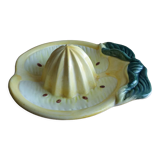 Citrus press lemon in slurry