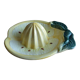 Citrus press lemon in slurry