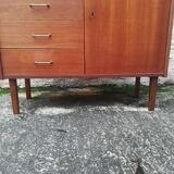 Buffet commode en teck