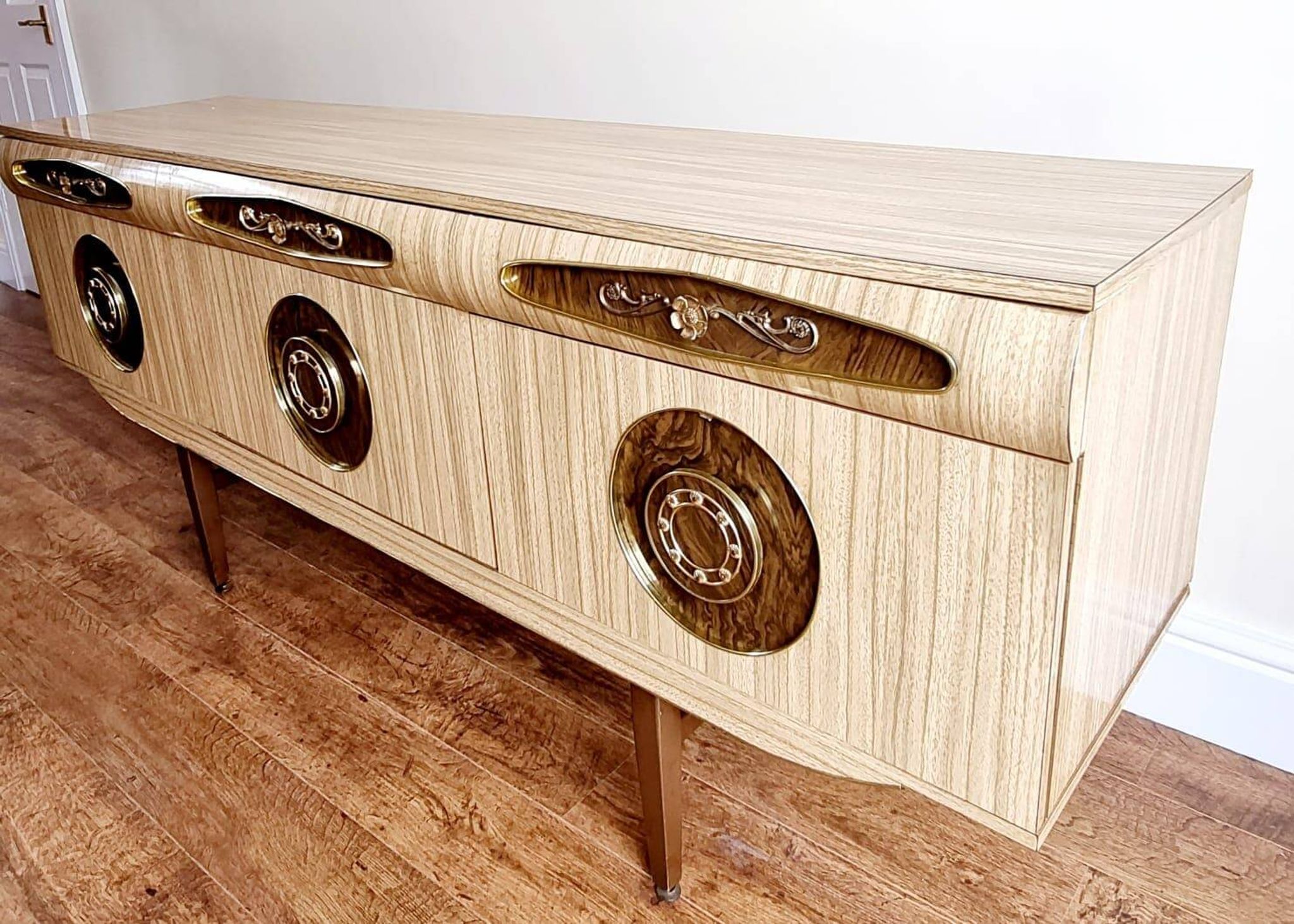 Formica veneered sideboard