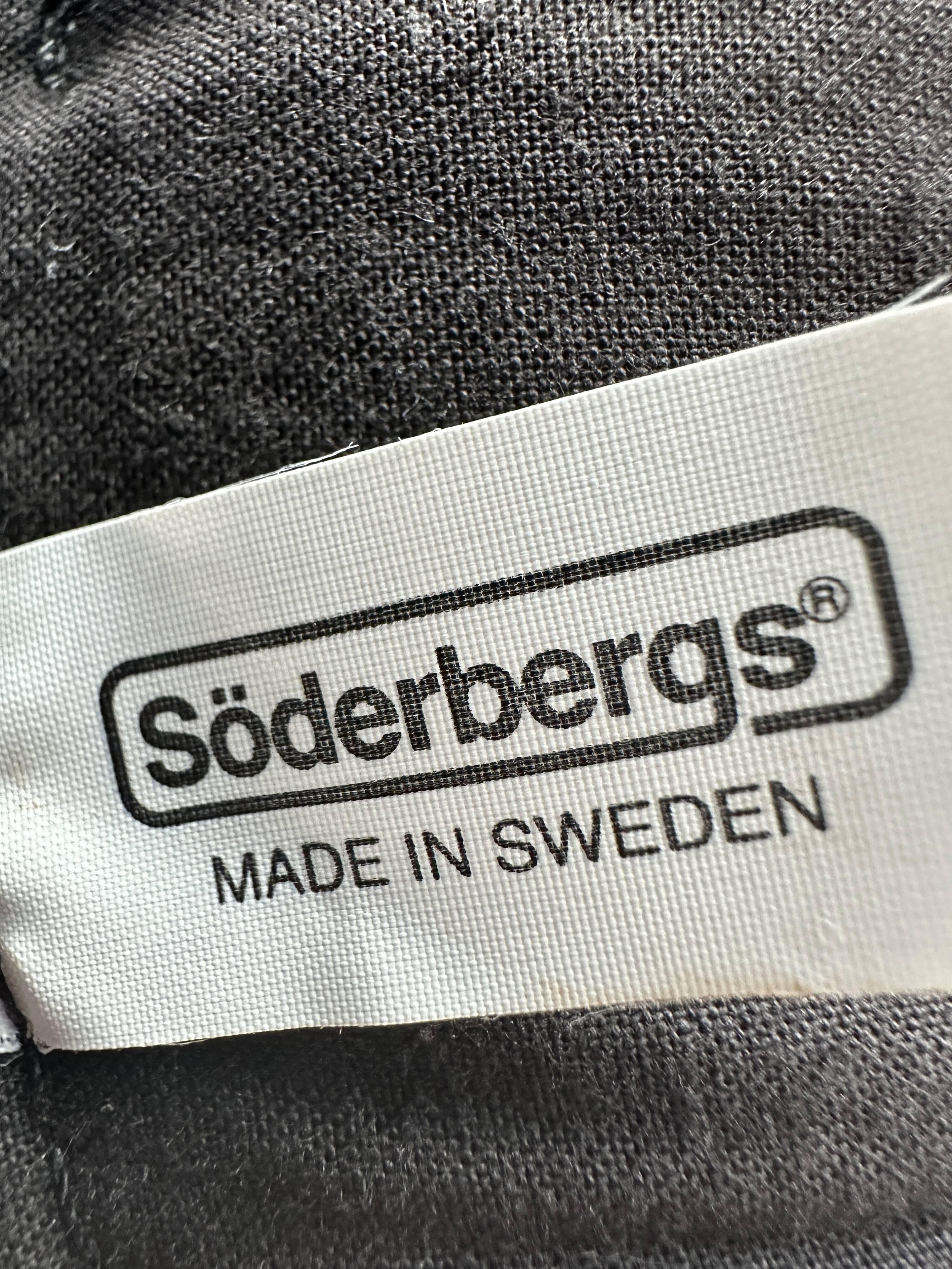 Authentic Söderbergs swivel lounge chair, made in Sweden - 1970s