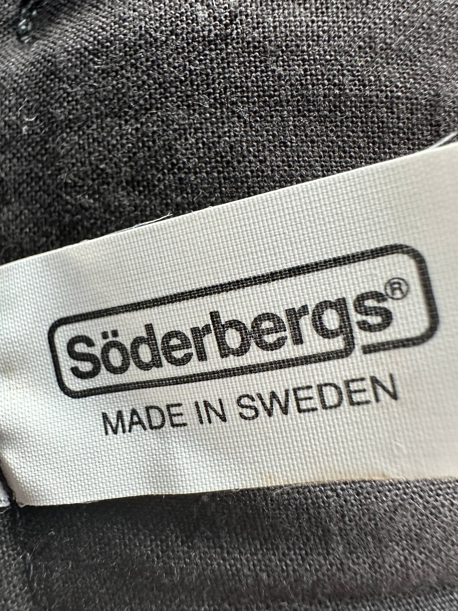 Authentic Söderbergs swivel lounge chair, made in Sweden - 1970s