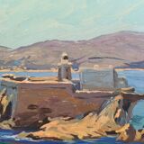 Stora and the Bay - Oil by Sarraillon