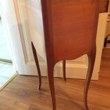 Bedside cherry wood louis XV style