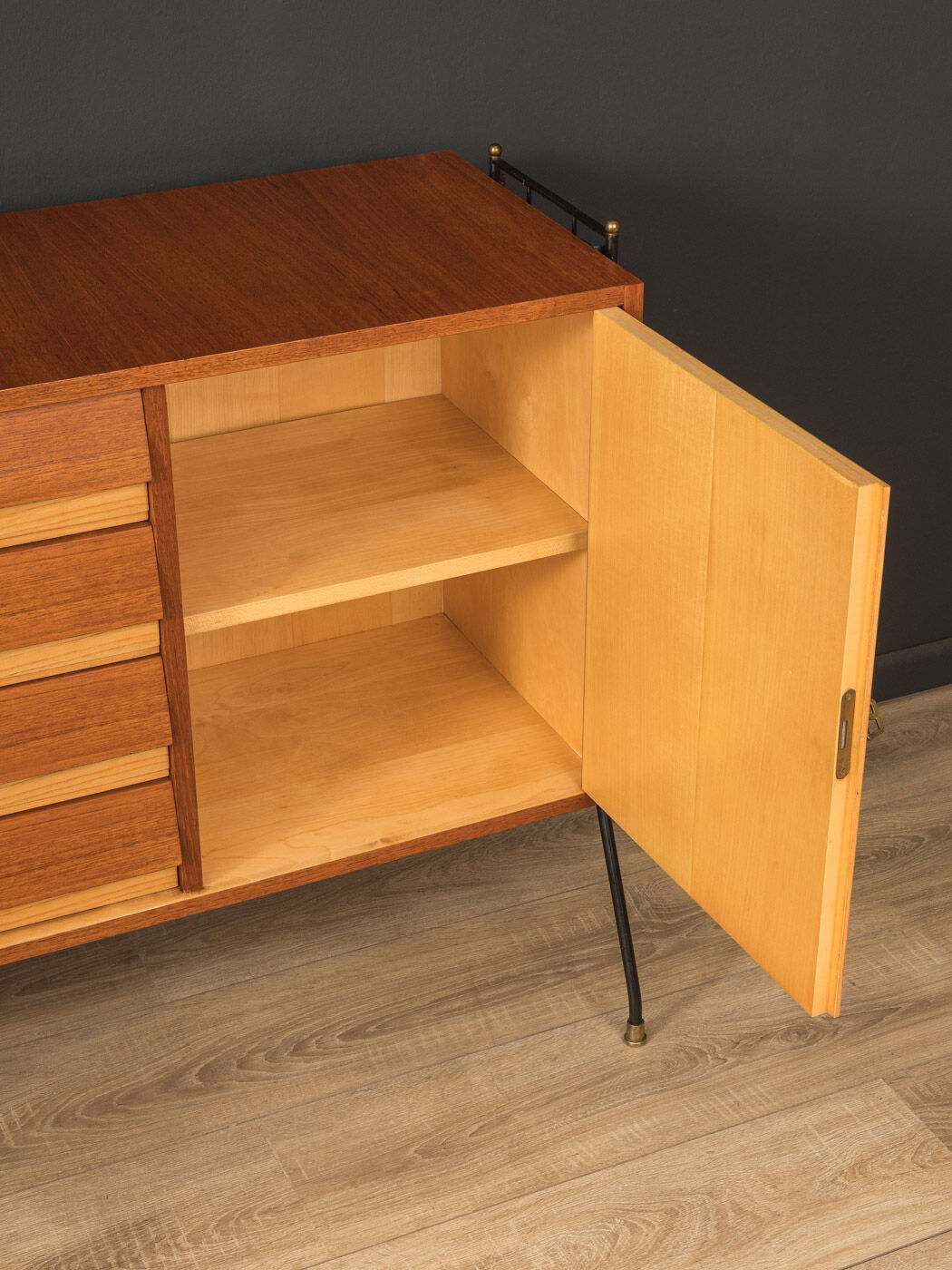 Long sideboard, 1950s
