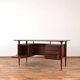 Mid-Century Polish Double-Sided Desk from Poznańskie Fabryki Mebli, 1960s.