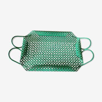 Mint perforated sheet metal tray