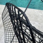 Pair of Harry Bertoia KNOLL 1950s vintage small diamond armchairs