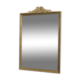 Mirror bronze frame 19th Louis 16 28.6x19cm