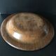 Plat creux en bois sculpte