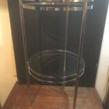 Sofa end or harness in chromed metal Ø 36