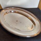 Grand plat de service ovale Fracalanza XX siècle