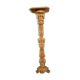 Selette colonne sculptée indochinoise